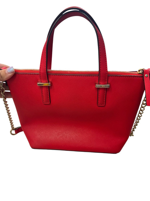 Vist Large View of Product Image Which is Used Kate Spade New York Small Leather Handbag