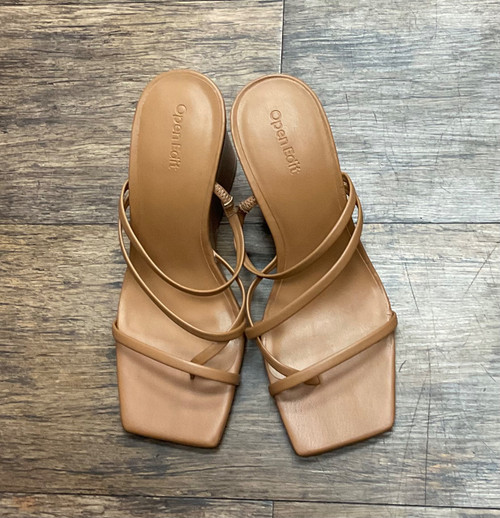Vist Large View of Product Image Which is Used Unbranded Wedge Sandals 7.5
