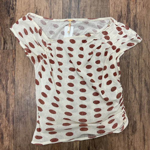 Vist Large View of Product Image Which is Used Free People Short Sleeve Top XS-0/2
