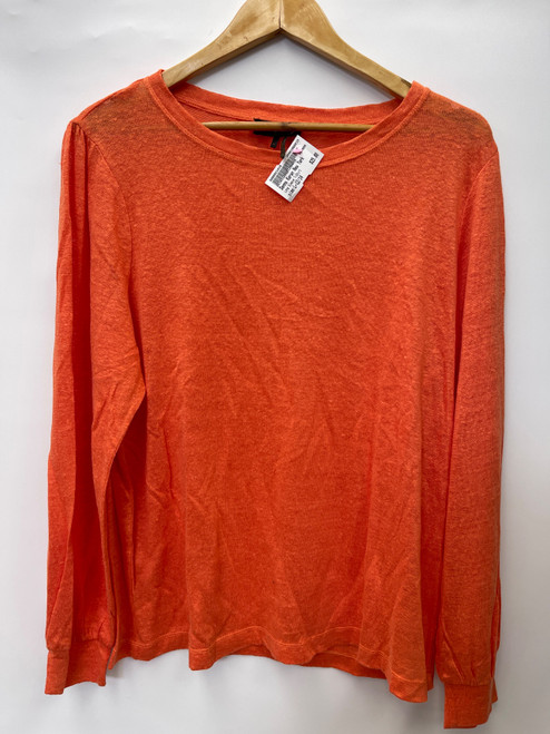 Vist Large View of Product Image Which is Used Donna Karan New York Long Sleeve T-Shirt L-12/14