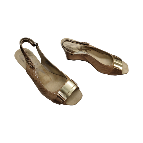 Vist Large View of Product Image Which is Used Anne Klein Wedge Sandals 7.5