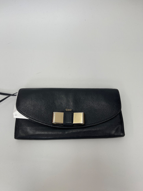 Vist Large View of Product Image Which is Used Chloe Leather Wallet