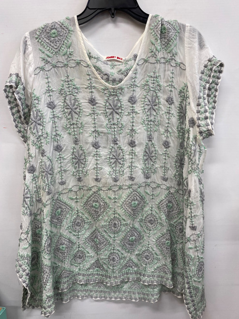 Vist Large View of Product Image Which is Used Johnny Was Short Sleeve Top L-12/14