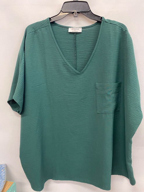 Vist Large View of Product Image Which is Used Zenana Short Sleeve Top L-12/14
