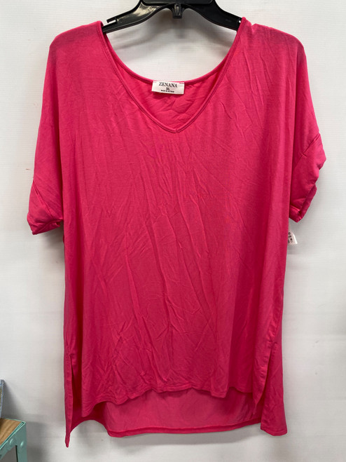 Vist Large View of Product Image Which is Used Zenana Short Sleeve Top XL-16