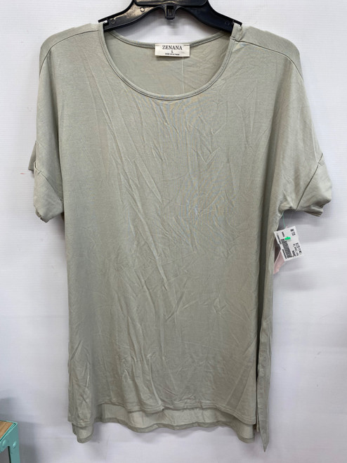 Vist Large View of Product Image Which is Used Zenana Short Sleeve Top L-12/14