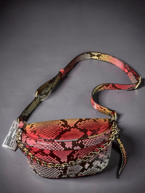 Vist Large View of Product Image Which is Used Michael Michael Kors Small Leather Handbag