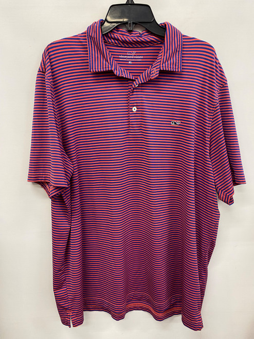 Vist Large View of Product Image Which is Used Vineyard Vines Mens Short Sleeve Top XL/17-17.5