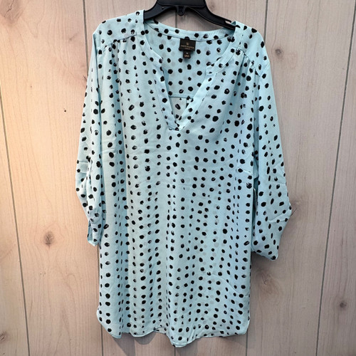 Vist Large View of Product Image Which is Used Worthington Short Sleeve Top 1X-18