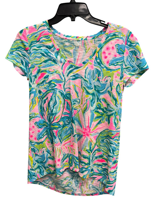 Vist Large View of Product Image Which is Used Lilly Pulitzer T-Shirt XS-0/2