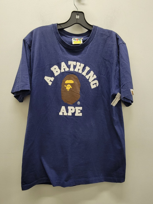 Vist Large View of Product Image Which is Used  Blue Bathing Ape  Mens T-Shirt M