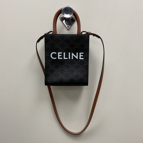 Vist Large View of Product Image Which is Used Celine Small Leather Handbag