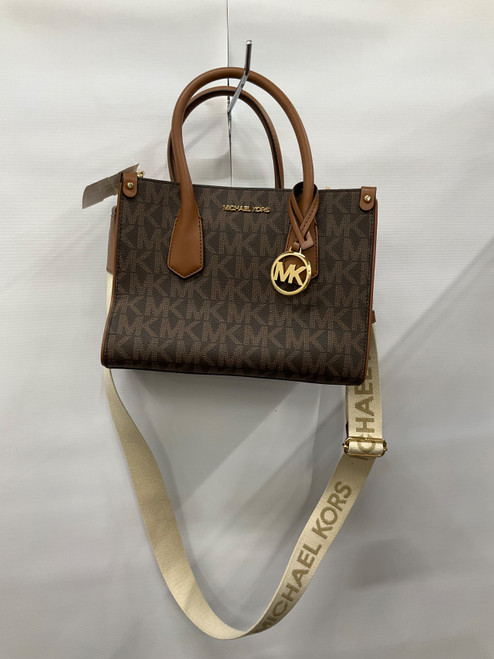 Vist Large View of Product Image Which is Used Michael Michael Kors Small Leather Handbag