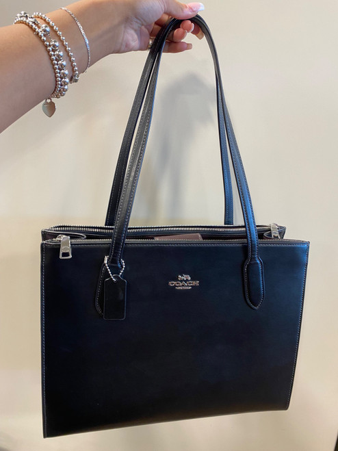 Vist Large View of Product Image Which is Used Coach Small Leather Handbag