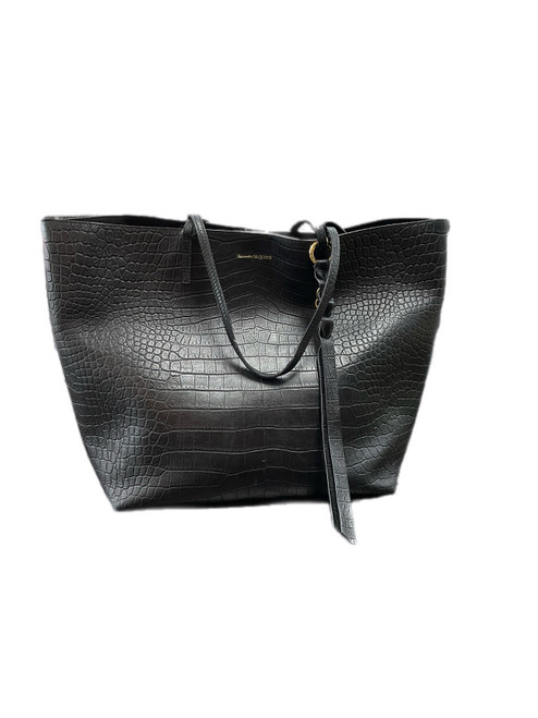 Vist Large View of Product Image Which is Used Alexander Mcqueen Xlarge Leather Handbag