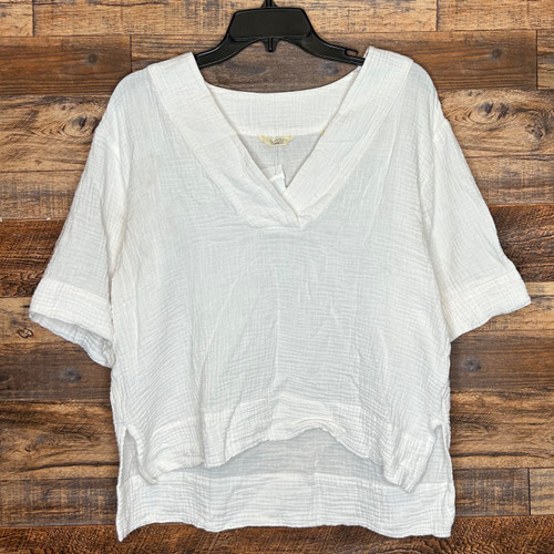 Vist Large View of Product Image Which is Used Faherty Short Sleeve Top S-4/6
