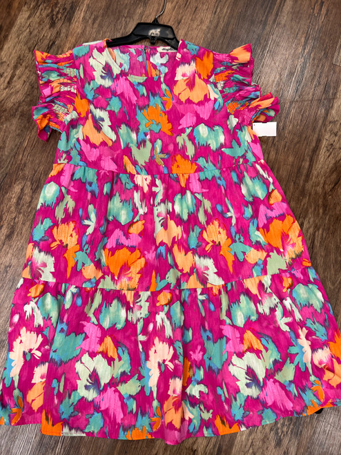 Vist Large View of Product Image Which is Used Haptics Short Dress F 1X-18
