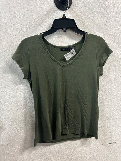 Vist Large View of Product Image Which is Used Tahari Short Sleeve Top M-8/10