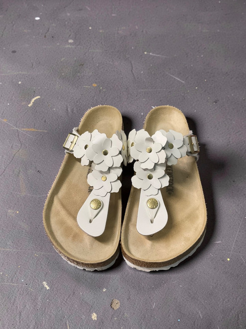 Vist Large View of Product Image Which is Used Birkenstock Wedge Sandals 7.5