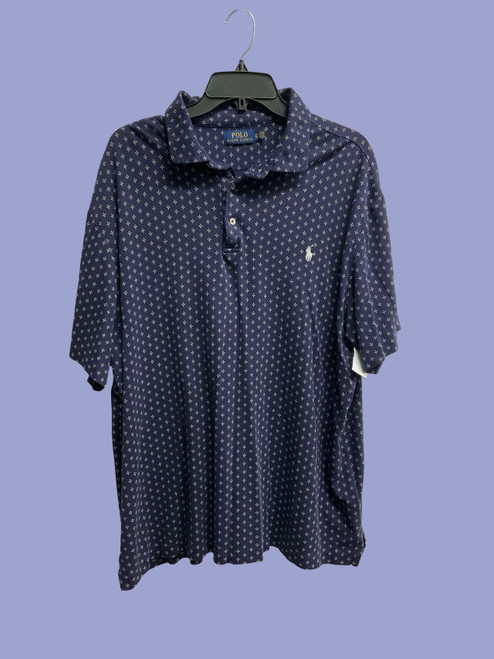 Vist Large View of Product Image Which is Used Polo Ralph Lauren Mens Short Sleeve Top 2X/18-18.5