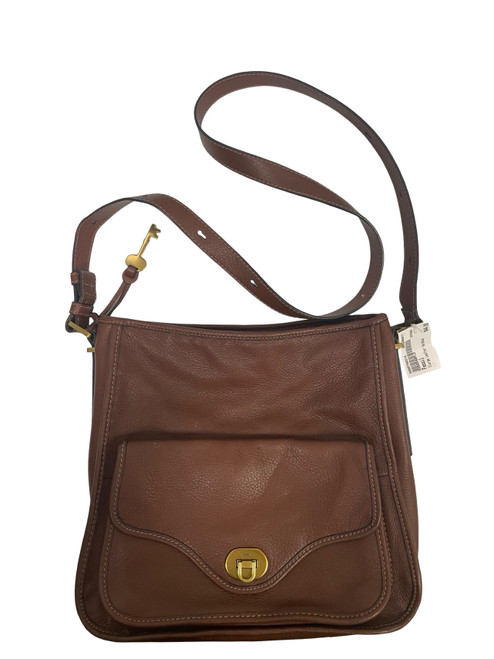 Vist Large View of Product Image Which is Used Fossil Xlarge Leather Handbag