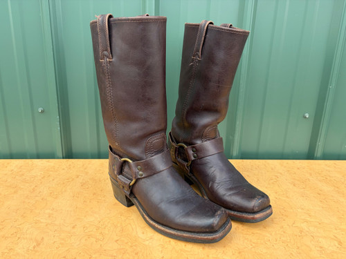 Vist Large View of Product Image Which is Used Frye Ankle Boots 6.5