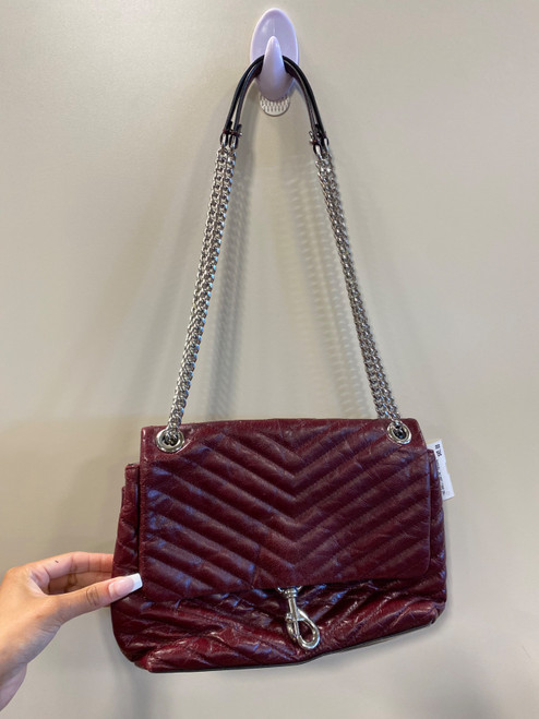 Vist Large View of Product Image Which is Used Rebecca Minkoff Small Leather Handbag