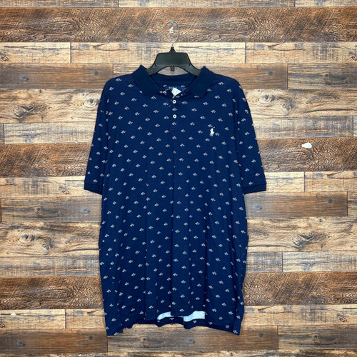 Vist Large View of Product Image Which is Used Polo Ralph Lauren Mens Short Sleeve Top XL/17-17.5
