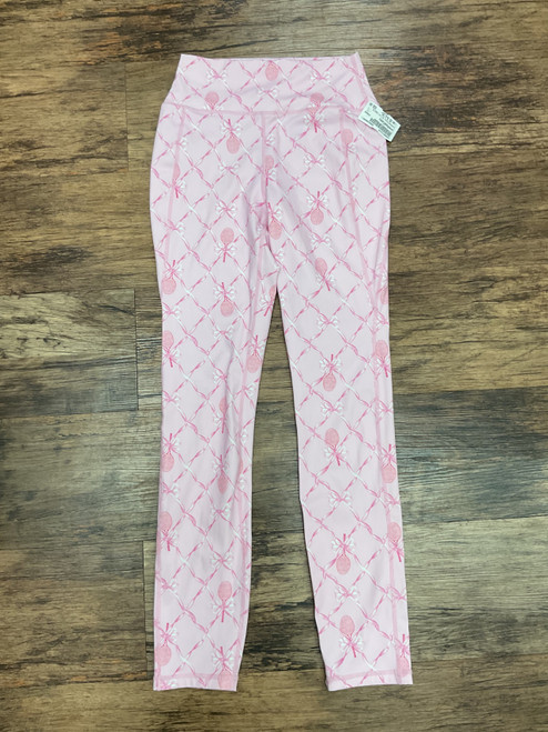 Vist Large View of Product Image Which is Used Loveshackfancy Active Leggings XS 0-2/25-26