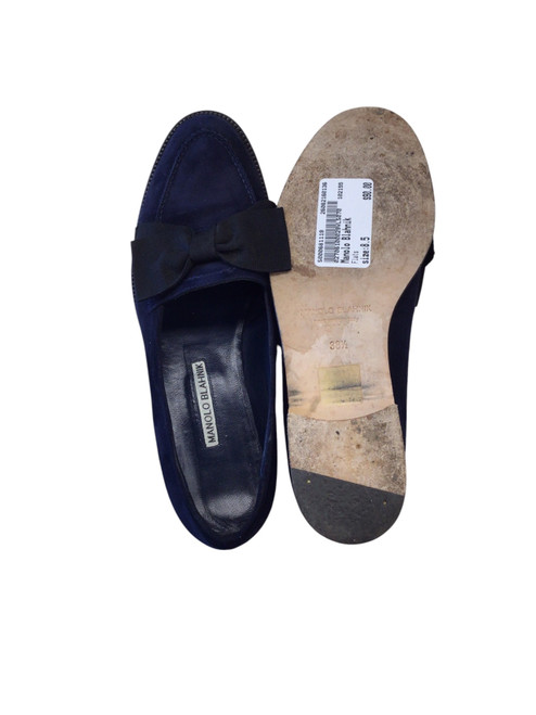 Vist Large View of Product Image Which is  Manolo Blahnik Flats 8.5