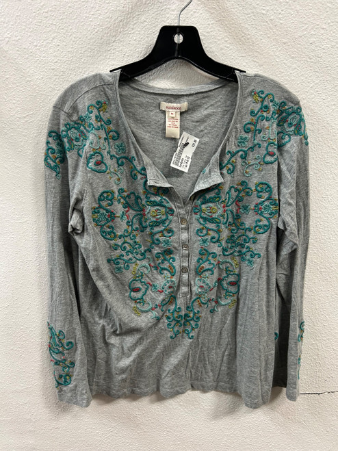 Vist Large View of Product Image Which is Used Sundance Long Sleeve Top M-8/10
