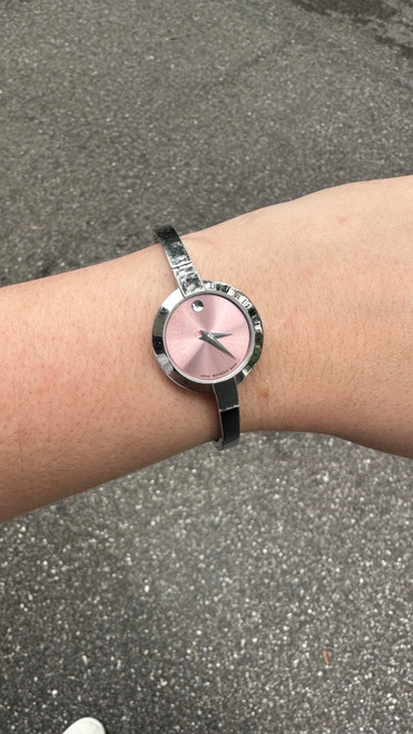 Vist Large View of Product Image Which is Used Movado Watch