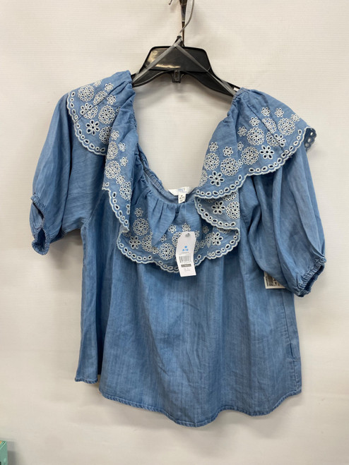 Vist Large View of Product Image Which is Used Time And Tru Short Sleeve Top M-8/10