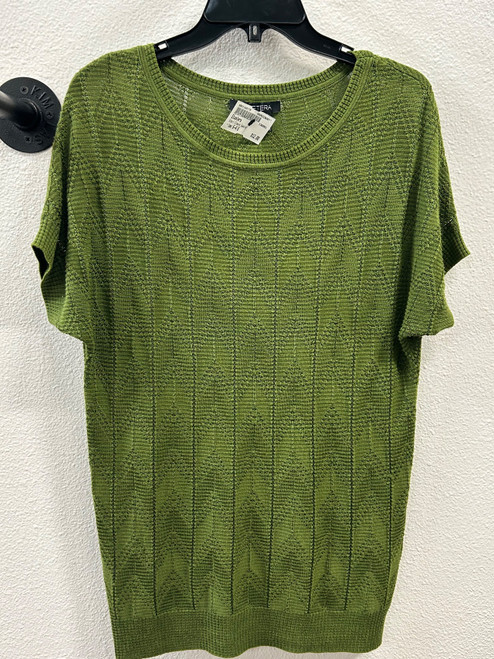 Vist Large View of Product Image Which is Used Etcetera Short Sleeve Sweater S-4/6