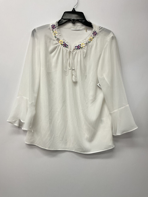 Vist Large View of Product Image Which is Used T Tahari Long Sleeve Top S-4/6