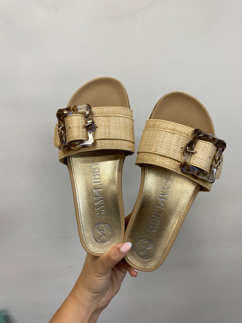 Vist Large View of Product Image Which is Used Sam & Libby Wedge Sandals 7