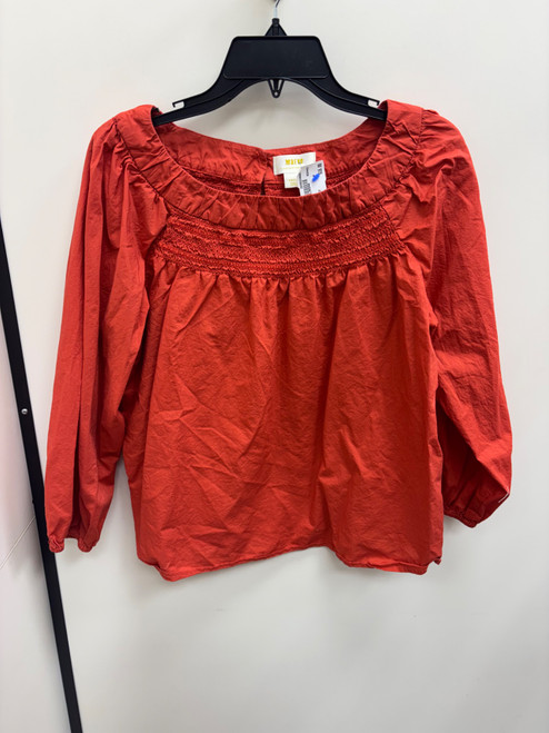 Vist Large View of Product Image Which is Used Maeve Short Sleeve Top S-4/6