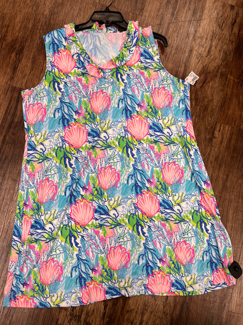 Vist Large View of Product Image Which is Used Lulu-B Short Dress F 1X-18