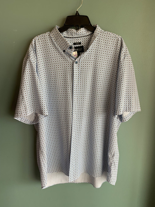 Vist Large View of Product Image Which is Used Kenneth Cole Collection Mens Short Sleeve Top 2X/18-18.5