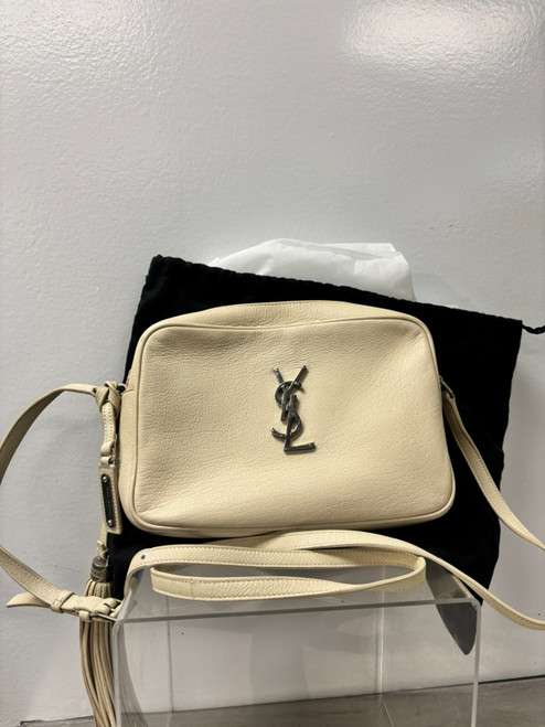 Vist Large View of Product Image Which is Used Saint Laurent Small Leather Handbag