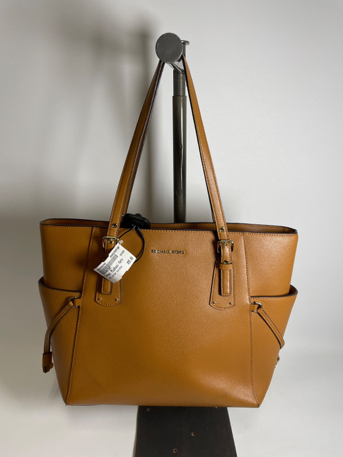 Vist Large View of Product Image Which is Used Michael Michael Kors Large Leather Handbag