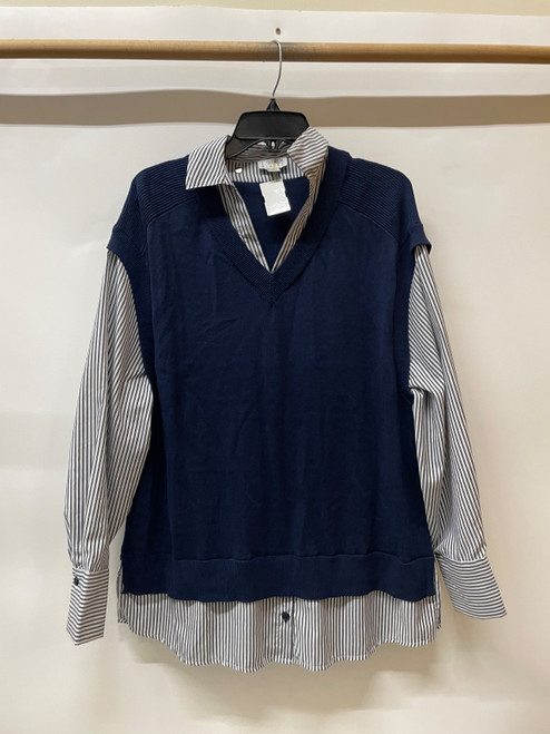 Vist Large View of Product Image Which is Used Joan Rivers Long Sleeve Top L-12/14