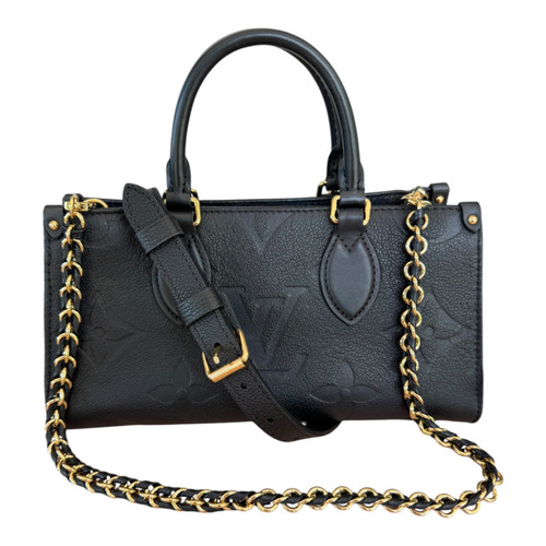 Vist Large View of Product Image Which is Used Louis Vuitton OnTheGo East West Bag-  Black Empreinte Leather