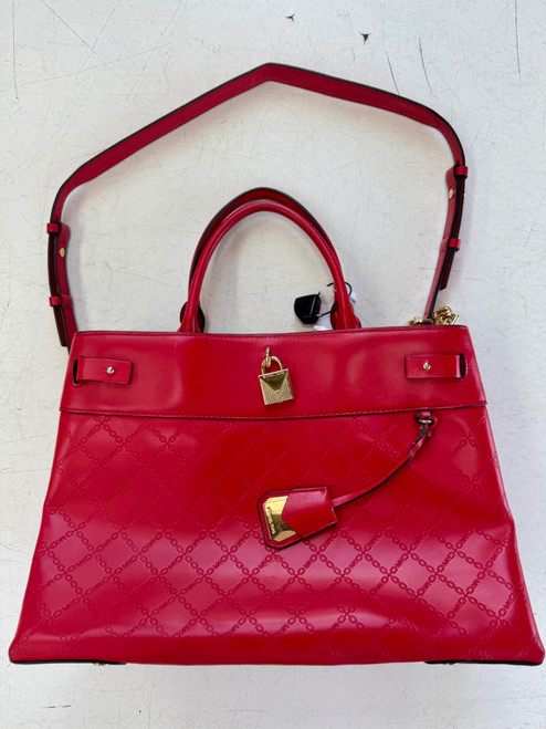 Vist Large View of Product Image Which is Used Michael Michael Kors Large Leather Handbag