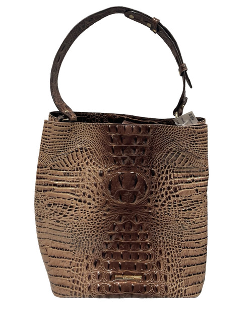 Vist Large View of Product Image Which is Used Brahmin Large Leather Handbag