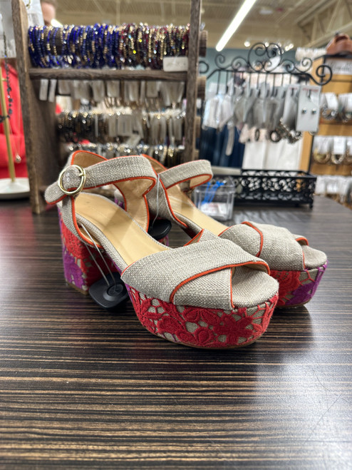 Vist Large View of Product Image Which is Used Anthropologie High Heels 7.5