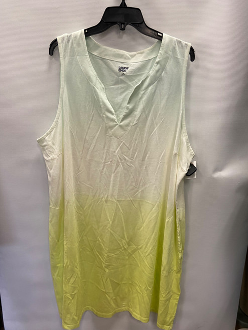 Vist Large View of Product Image Which is Used Land's End Short Dress B 3X-22