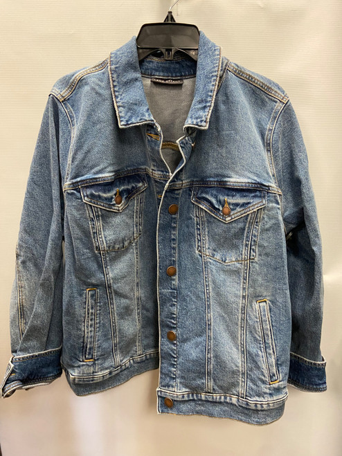 Vist Large View of Product Image Which is Used Lane Bryant Denim Jacket 3X-22