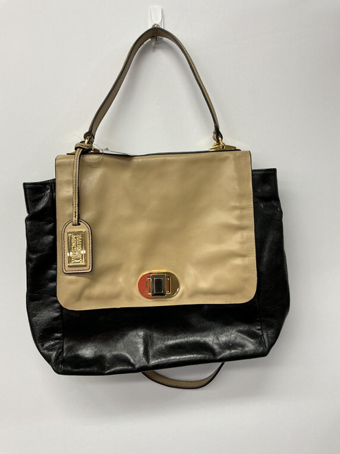 Vist Large View of Product Image Which is Used Badgley Mischka Xlarge Leather Handbag