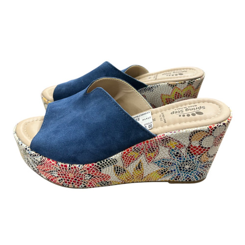 Vist Large View of Product Image Which is Used Spring Step Wedge Sandals 7.5